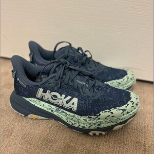 Women's HOKA Speedgoat 6 GTX Size 7, Blue